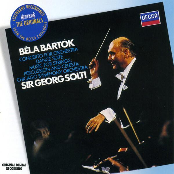 Béla Bartók - Chicago Symphony Orchestra, Sir Georg Solti* - Concerto For Orchestra / Dance Suite / Music For Strings, Percussion And Celesta Bon état -  reconditionné disponible sur Label Emmaüs